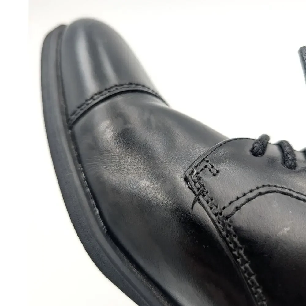 Florsheim Kids Reveal Cap Toe Oxford Dress Shoes 16599-001 Black Size US2M EU17